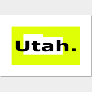 Utah Posters and Art